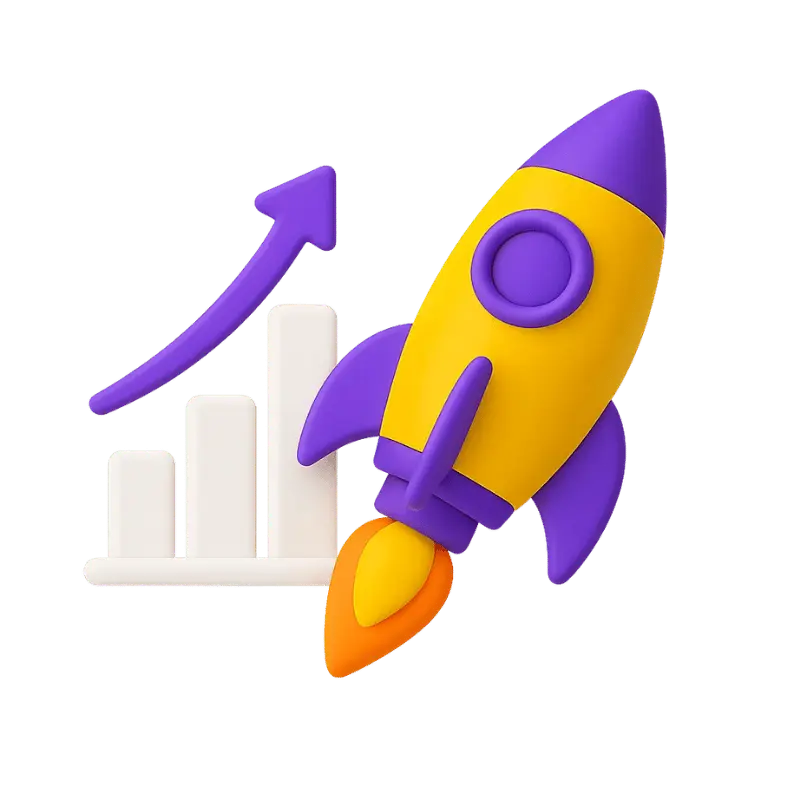 digital marketing agency in jaipur growth strategy rocket illustration